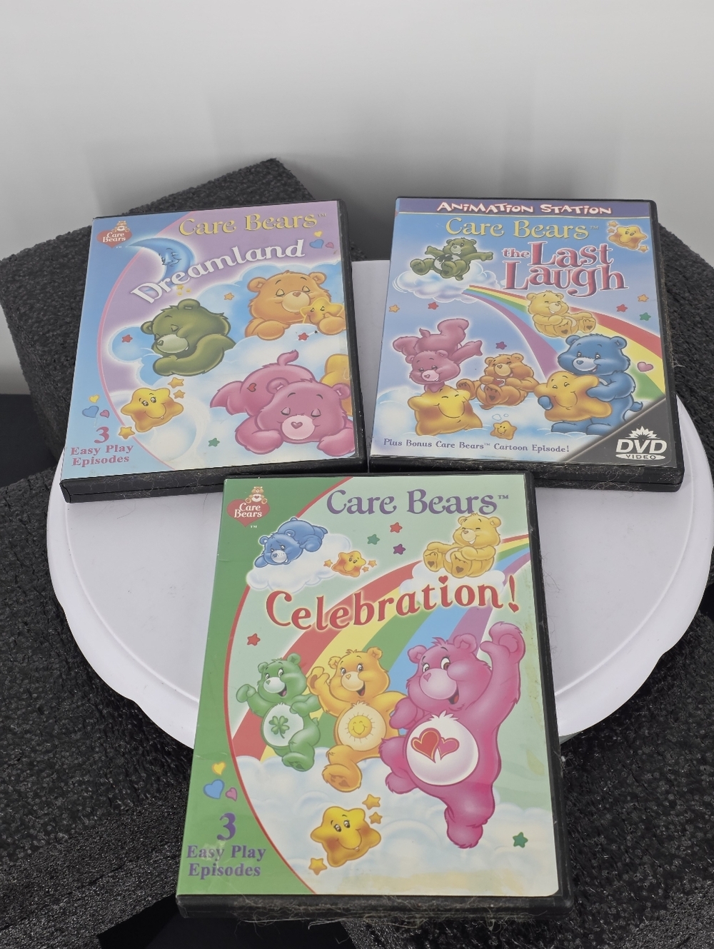 Care Bears DVD Bundle Dreamland Celebration Last Laugh Lot of 3